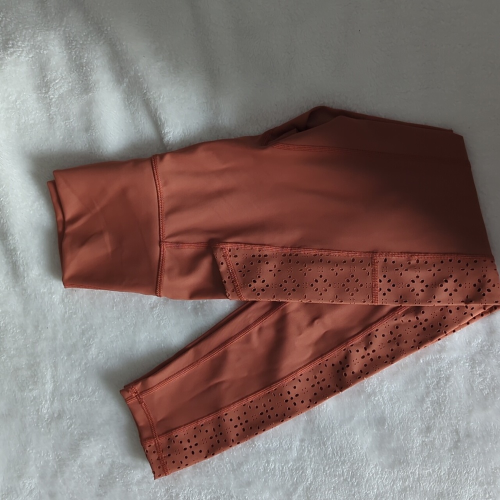 Coral Aerie Leggings w/ Pockets